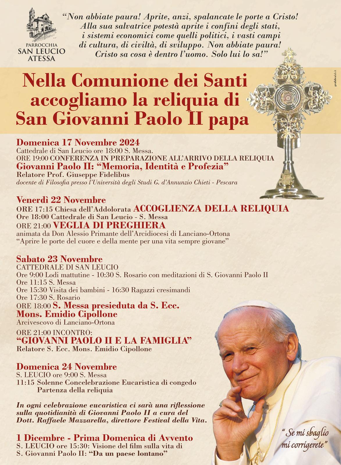 san giovanni paolo II papa