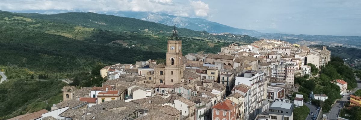 Uno dei panorami più belli di Atessa: dal campanile della chiesa di San Michele