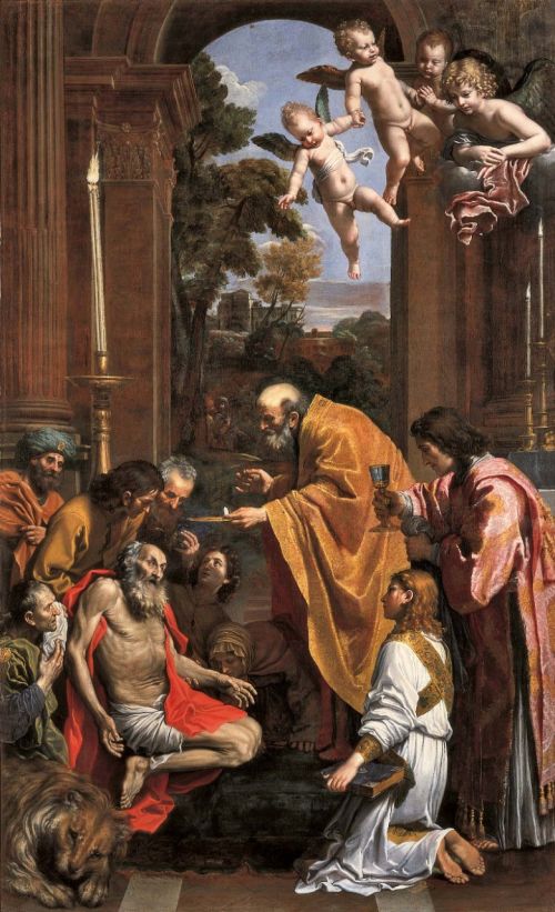 La Comunione di san Girolamo di Domenichino